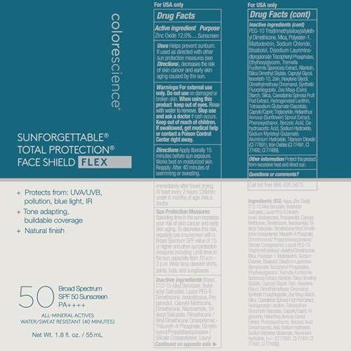 Colorescience Sunforgettable Total Protection Face Shield Flex SPF 50