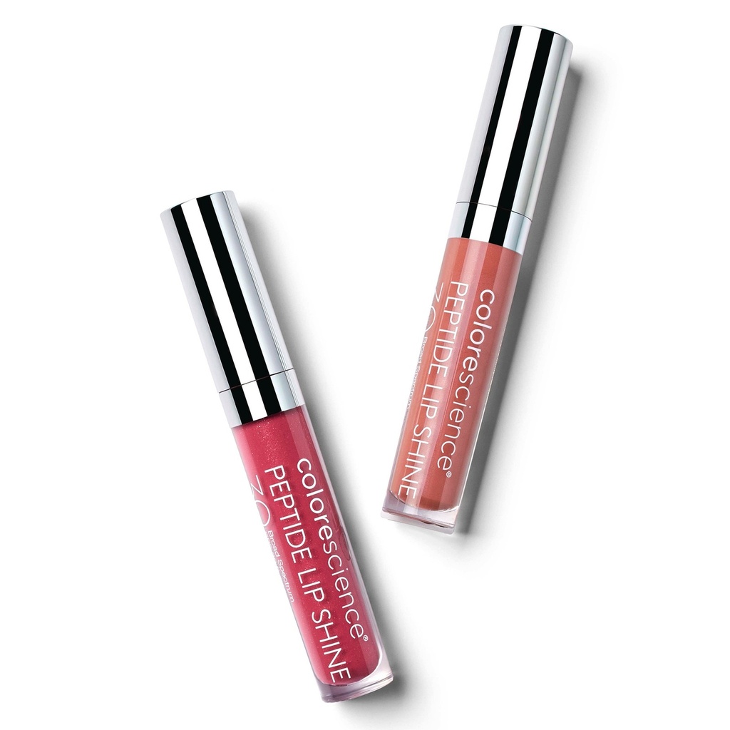 Duo Peptide Lip Shine Spf30 Kit De 2 Piezas, Savanna Y Plump