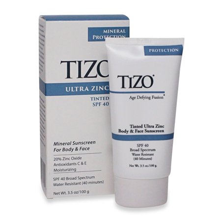 Tizo Body & Face Ultra Zinc Spf 40 Con Color