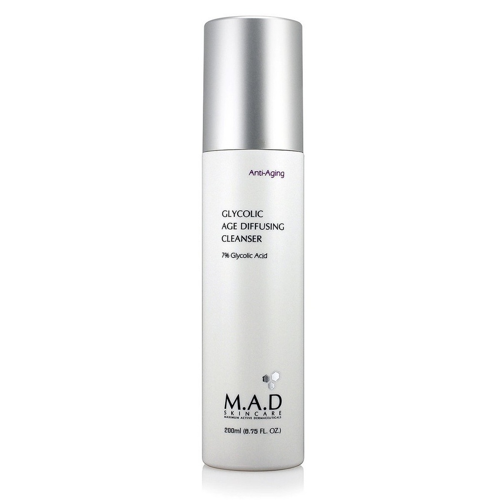 Glycolic Age Diffusing Cleanser, Limpiador Con Tratamiento Exfoliante Suave