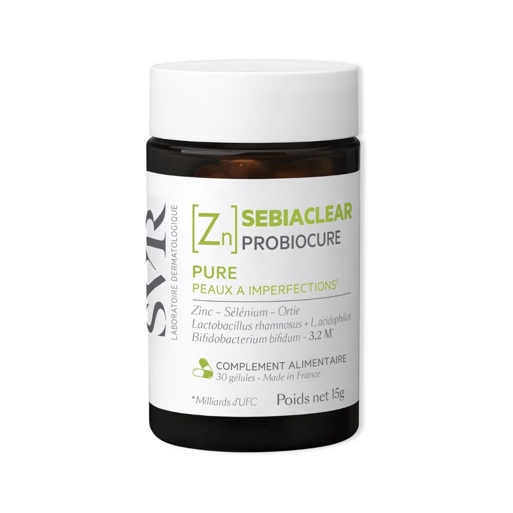 SVR Sebiaclear Probiocure Pure Peaux à Imperfections 30 Capsulas