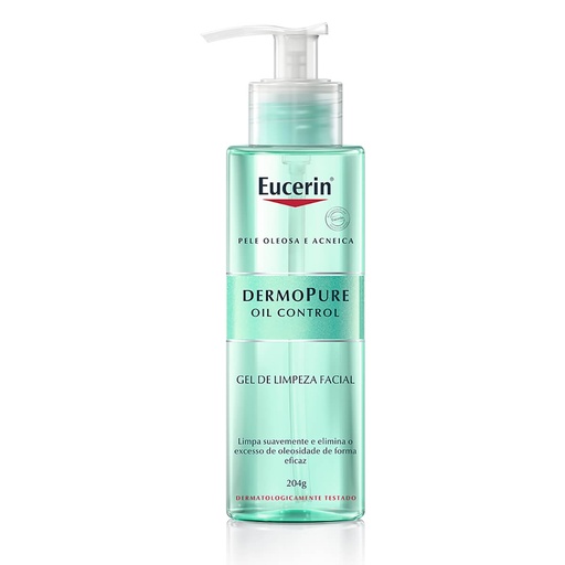 Gel De Limpeza Facial Eucerin Dermopure Oil Control 204g