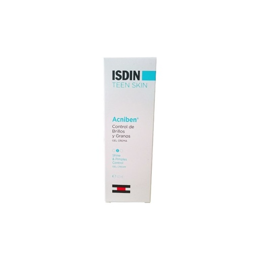 Isdin Acniben Teen Shine and Pimples Control Gel 40ml