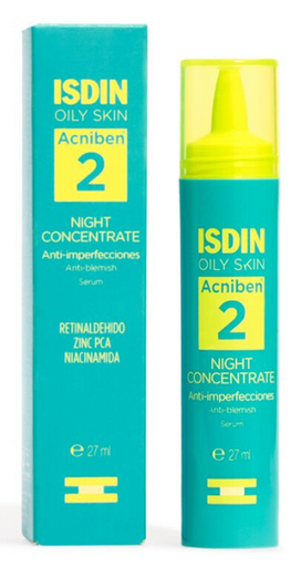 ISDIN Acniben 2 Night Serum for Oily Skin 27 Ml